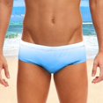 thumbnail image 2 of kamemir Speedo Swimsuit Men Mens Summer Stretch Swimming Briefs 3D Printed Elastic Band(Light Blue,XL), 2 of 5