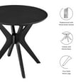 thumbnail image 4 of Modway Crossroads 24” Round Wood Side Table, 4 of 8