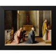 thumbnail image 2 of Beccafumi, Domenico 18x15 Black Modern Framed Museum Art Print Titled - The Miraculous Communion of Saint Catherine of Siena, 2 of 5