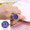 thumbnail image 1 of 8 Colores Moda Mujeres Hombres Reloj De Anillo Analógico De Cuarzo Único Conveniente Adecuado Casual Citas Fiesta Uso Diario Mano De Obra Exquisita Aspecto Elegante, 1 of 7