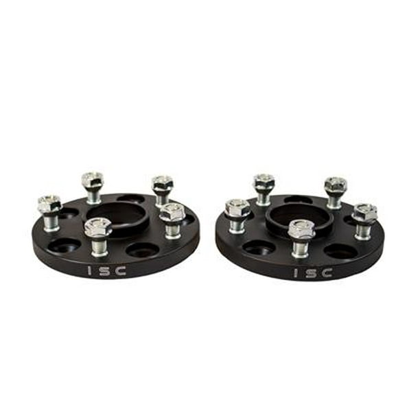 ISC Suspension 15mm Hub Centric Black Wheel Spacers for Miata / RX7
