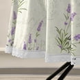 thumbnail image 5 of Coolnut 60" Lavender Outdoor Tablecloth with Umbrella Hole and Zipper, Waterproof Round Tablecloth for Party,Patio,Picnic,Holiday Dinner,Summer, 5 of 7