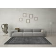 thumbnail image 3 of Ahgly Company Indoor Rectangle Abstract Gray Modern Area Rugs, 5' x 7', 3 of 4
