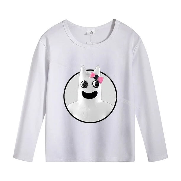 Camiseta de manga larga de Garten of Banban para niños, camisetas de algodón con figuras de juego, Tops de Anime de dibujos animados bonitos, ropa de bebé para niño y niña, otoño