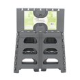 thumbnail image 3 of Range Kleen 2 Step Folding Plastic Stepping Stool for Indoor Home Use, Gray, 3 of 7