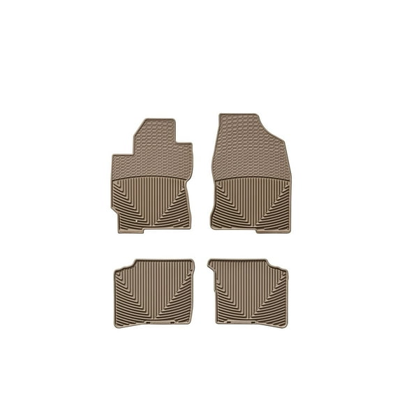 WeatherTech All-Weather Floor Mats compatible with 2004-2009 Toyota Prius - 1st & 2nd Row, Tan