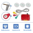 thumbnail image 2 of Módulo de ECG AD8232 Medición de pulso cardíaco ECG, Módulo de sensor de frecuencia cardíaca Kit de sensor de monitoreo de ECG para Arduino con cable Dupont TUNC Sencillez, 2 of 5