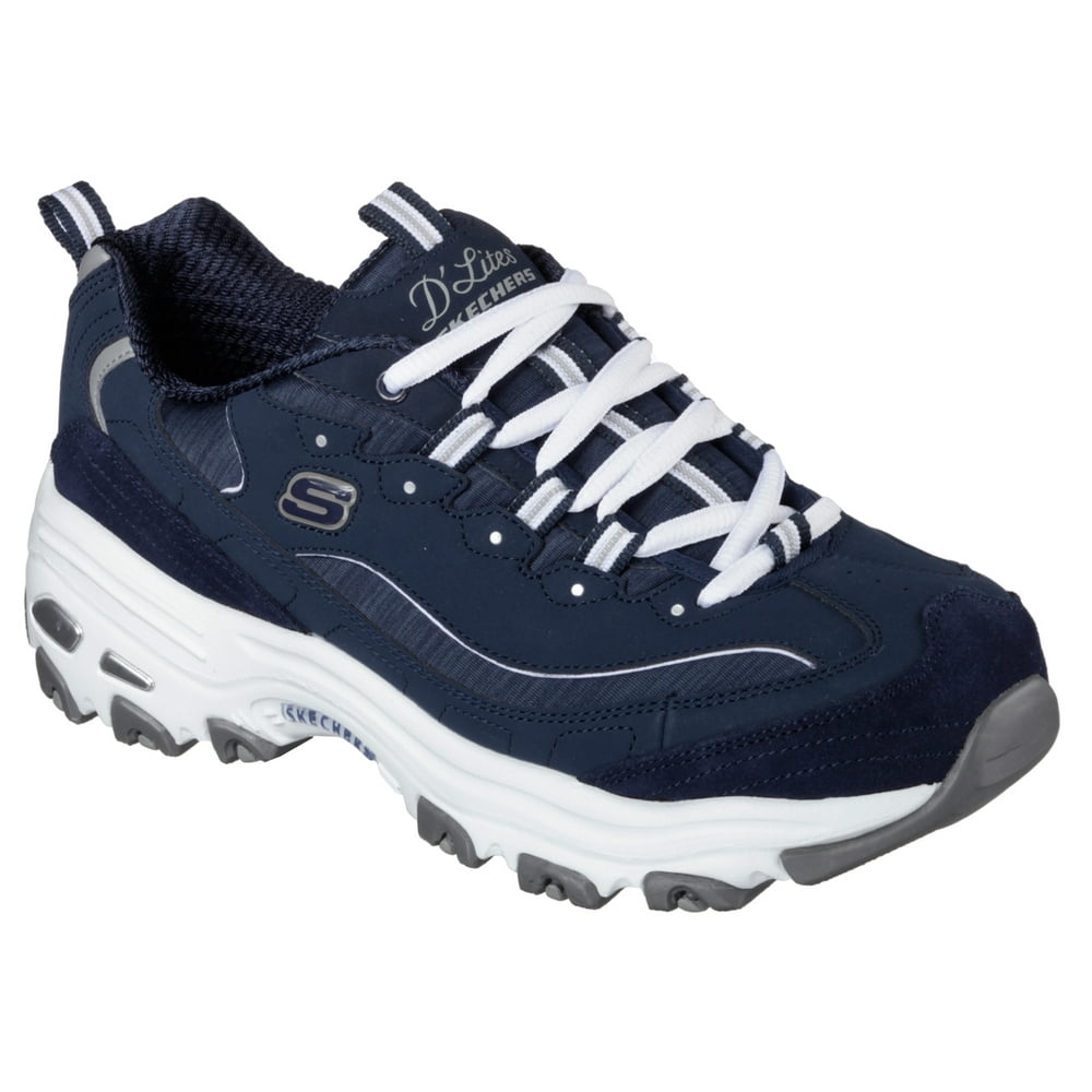 Skechers - Skechers Women's D'Lites Me Time Sneaker - Walmart.com ...