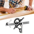 thumbnail image 3 of Combo Square Ruler, Combination Square Set Professional Easy to Read Accurate Multi Function for Woodworking, 3 of 5