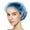 Blue, variant on Shower Cap Disposable 50 PCS Thicker Waterproof Shower Caps Plastic Elastic Hair Bath Caps for Women Kids Girls, Home Use,Travel Spa, Hotel and Hair Solon