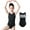 Mesh Black, variant on MXIEZI Girls One-Piece Gymnastics Clothing 3-12T Kids Performance Dance Outfit Toddler Sleeveless Leotards Summer Practice Clothing