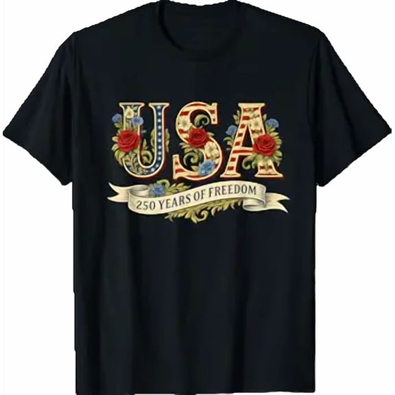 Vintage USA America 250 Years 1776-2026 250th Birthday T-Shirt