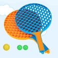 thumbnail image 1 of BEADCEST Badminton Rackets for Children 2Pcs Rackets 3Pcs Balls Lightweight and Easy to Carry, 1 of 3