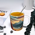 thumbnail image 5 of Yiaed Meditating Golden Retriever Print Ceramics Coffee,Large Handle Design,Extra Large Tea and Coffee Cup for Office and Home Mugs, 5 of 6