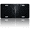 Alligator in Water, variant on 1 Pcs 2D Flat License Plate Covers & Frames, Black Bear For Decorative Front, Waterproof For Decoration Aluminum License Plate Covers & Frames Cover For Men Women, 12" X 6"