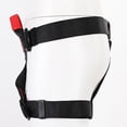 thumbnail image 3 of Adjustable Half Body Climbing Harness Safety Belt for Rock Climbing Downhill Rescue Polyester Material, Black, 3 of 7