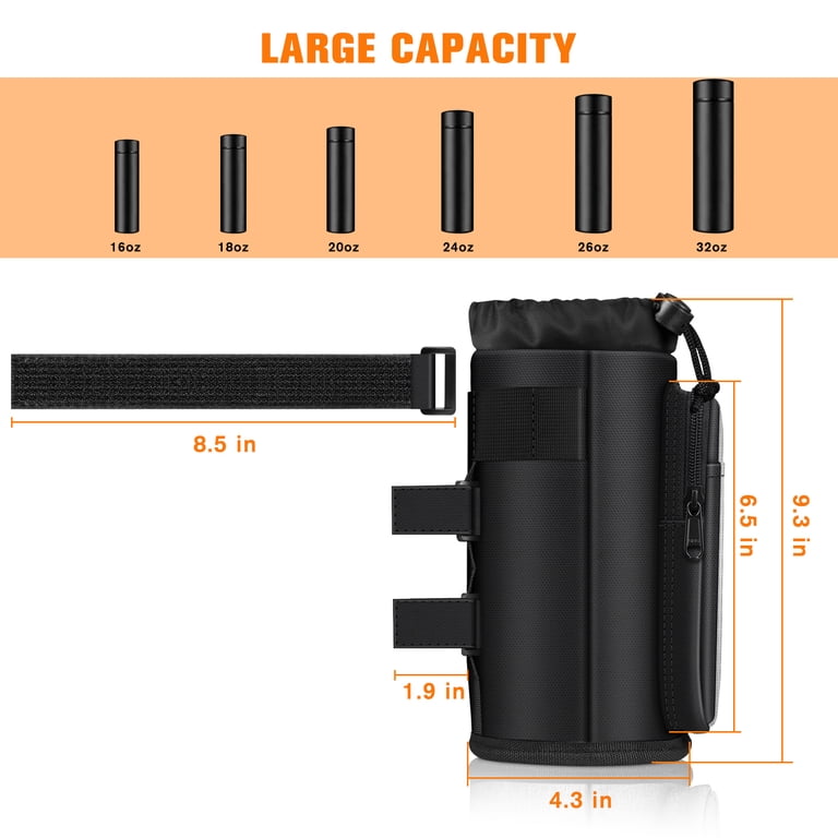 FINPAC Universal Water Bottle Holder for Bike Handlebars photo 7