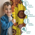 thumbnail image 3 of Blackout Kids Curtains,Colorful Sunflower Pattern Childrens Insulated Curtains Set Of 2,Bedroom Essentials,Toddler Room Decor 42"x84", 3 of 5