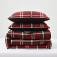thumbnail image 7 of Wonderful Plaid Faux Wool Comforter Set – 3-Piece Cozy Stylish All-Season Bedding, 7 of 7