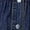 Dark blue, variant on Women's Long Sleeve Button Down Denim Midi Dress Ruffle Hem Shirt Dress for Spring Fall Casual Daily Outing
