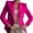 Hot Pink, variant on Patlollav Womens Buttons Long Sleeve Solid Office Coat Cardigans Suit Jacket Long Outwear
