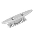 Stainless Steel Low Flat Top Boat Dock Cleat Marine Grade Boat Deck
