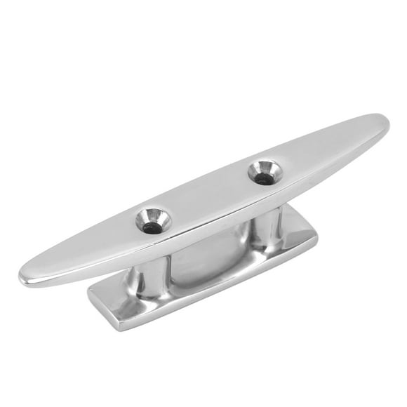 Dock Cleatfor Boat,Stainless Steel Low Flat Marine Dock Cleat Mooring Cleatsfor Dock Versatile Functionality