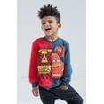 thumbnail image 5 of Disney Pixar Cars Lightning McQueen Toddler Boys Fleece Sweatshirt 4T, 5 of 5