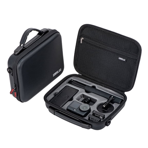 Carrying Case for DJI Osmo Action 6 Adventure Combo Accessories Storage Bag Portable Travel Shoulder Bag Shockproof