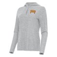 thumbnail image 2 of Women's Antigua Heather Gray The Ultimate Warrior Daybreak Quarter-Zip Hoodie, 2 of 3