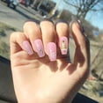 thumbnail image 3 of Neinkie 1 Set Fake Nails Snowflake Pattern Removable Harmless Smooth Surface Easy to Apply Decorative ABS Ultra-Thin Full Cover Fake Nails Manicure Designs Nail Supplies, 3 of 8