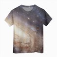 thumbnail image 4 of TOWED22 Toddler Baby Girls Flower Shirt Cute Graphic Short Sleeve T-Shirt Kids Print Graphic Summer Tees Top(Beige,8-9 Y), 4 of 4
