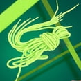 thumbnail image 4 of CATIEBYE 6Pcs Light Green Decorative Polyester Shoe Laces for Sports Shoes and Skates, 4 of 6