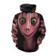 thumbnail image 1 of Sudaderas con capucha de Halloween para hombres y mujeres, Sudadera con capucha de calavera con bolsillo, sudadera con estampado de cubierta completa 3D, ropa de pareja, Y2K, 1 of 4