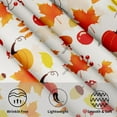 thumbnail image 3 of Fall Pumpkin Round Table Cloth - Autumn Maple Leaf Tablecloth 60 Inch Harvest Mushroom Pine Cones Tablecloths Thanksgiving Table Cover Decorative for Kitchen Dining Holiday Farmhouse, 3 of 6