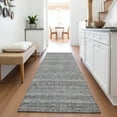 thumbnail image 4 of Dalyn Rugs Machine Washable Indoor/Outdoor Chantille ACN2105 Pewter 2'3" x 7'6" Runner Rug, 4 of 7