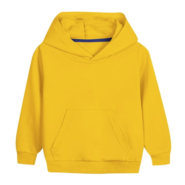 Timegard Vêtements pour Bébés Garçons Filles Chandails en Molleton pour Enfants Chandails à Capuchon Amples Automne Chandail de Course avec Poches