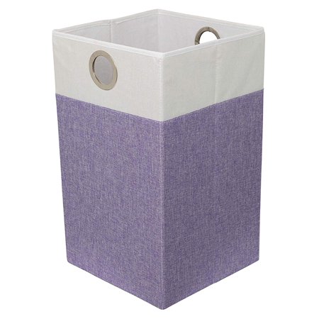 BIRDROCK HOME Folding Cloth Laundry Hamper with Handles | Dirty Clothes Sorter |
