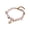 Pink, variant on Starfish Conch Stone Beaded Bracelets, Beads Bracelets Adjustable Length Bracelets Sea Themed Beach Jewelry for Women Girls