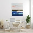 thumbnail image 2 of Stupell Industries Distant Land Ocean Waves Painting Painting Gallery Wrapped Canvas Print Wall Art, Design by Nikita Jariwala, 2 of 7