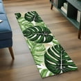 thumbnail image 5 of Palm Leaf Kitchen Runner Rug 2x6 Washable Runners for Hallway Non Slip Tropical Plant Country Green Summer Large Area Rug Indoor Floor Carpet for Bathroom Laundry Entryway Bedroom Living Room, 5 of 8