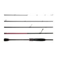 thumbnail image 6 of NFTIGB 5 Sections Fishing Pole Ultralight Spinning Travel Rod Carbon Fiber with Storage Bag, Medium Light Power, Moderate Fast Action, Portable Gear for Freshwater and Saltwater Fishing, 7ft / 2.13m, 6 of 7