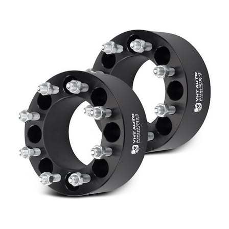 Wheel Spacer Kit 2 - Compatible with 1994 - 2010 Dodge Ram 2500 1995 1996 1997 1998 1999 2000 2001 2002 2003 2004 2005 2006 2007 2008 2009