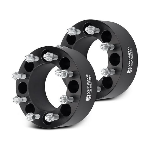 Wheel Spacer Kit 2 - Compatible with 1994 - 2010 Dodge Ram 2500 1995 1996 1997 1998 1999 2000 2001 2002 2003 2004 2005 2006 2007 2008 2009