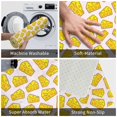 thumbnail image 3 of Gaeub Cheese Print Door Mat with Heavy Duty Backing,Welcome Mats for Entryway, Flannel Anti-Slip Doormat, Garge Porch Entryway Mat,16x24in Outdoor Indoor Welcome Mat, 3 of 7