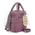 thumbnail image 1 of Pañalera Bolsa Para Bebé Esquimalito Daily Bag, Tote de Pañales con 11 Compartimentos y Bolsillo Térmico, Resistente al Agua Lila, 1 of 8