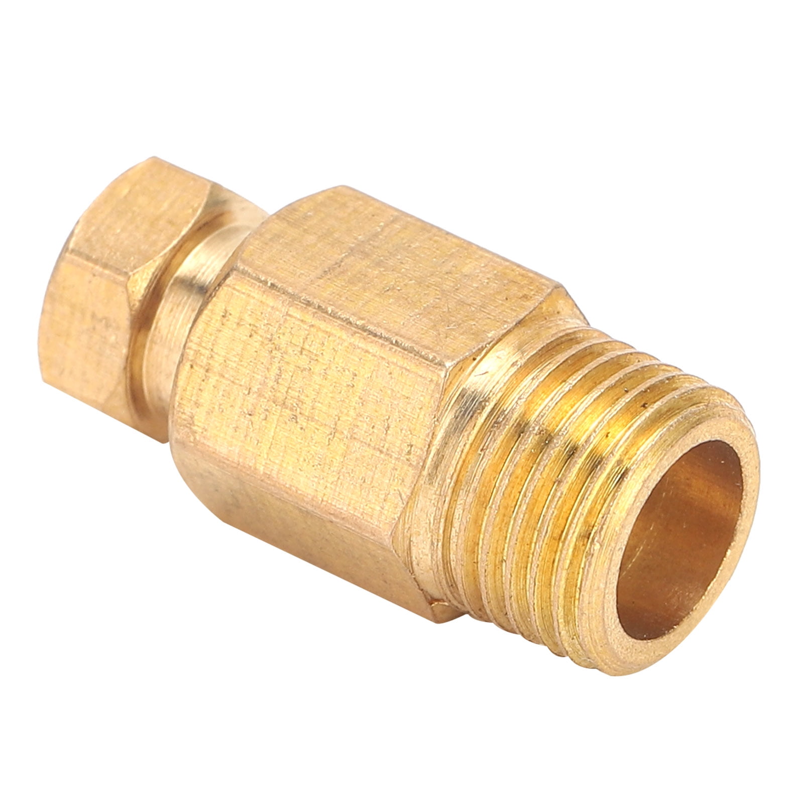 Straight Block Oil Pipe Fitting Elbow, Professional Design Brass Oil