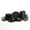 Black, variant on Stone Lain Rio 32-Piece Dinnerware Set Stoneware, Includes Glassware, Service for 8, Black