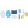 thumbnail image 4 of 35Pcs DIY Dotting Set Mandala Painting Rocks Tool Stencil Paint Tray Art Supplies, 4 of 14
