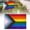 60*90, variant on Rainbow Stick Flag, Hand-Held Flag On Stick,Handheld Pride Flags,Banners for Parades Festivals Party Decorations And Outdoor Events Desk Decor Pride Rainbow Flags Hand Waving Festival Flag